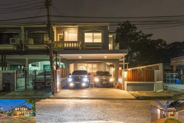  ขาย-เช่า ทาวน์เฮ้าส์ 2 ชั้น ติวานนท์ หลังมุม รัตนาธิเบศร์ 18-26 MRT บางกระสอ 1กม.34ตรว. 170ตรม. 3นอน 2น้ำ 3จอดรถ 3แอร์