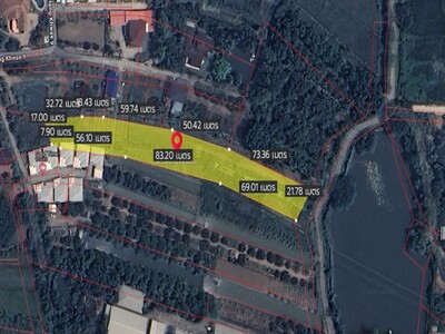ขายที่ดิน 3-2-56 ไร่ สารภี เชียงใหม่ ห่างถนนหลัก HWY1008 เพียง 45