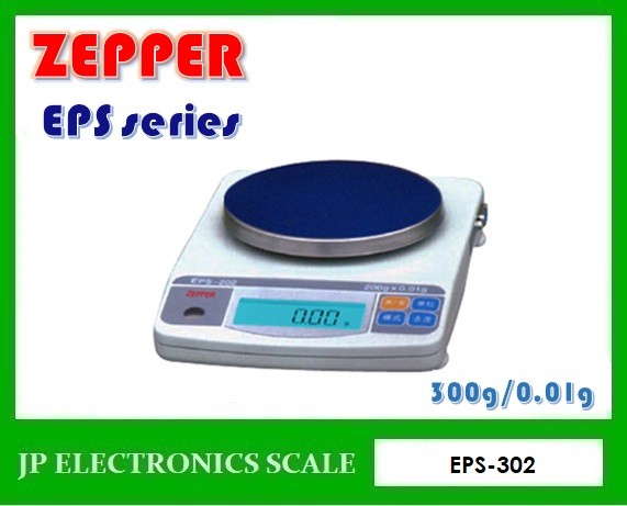 เครื่องชั่งละเอียดสูง300g เครื่องชั่งละเอียด300g ยี่ห้อ ZEPPER รุ่น EPS-302