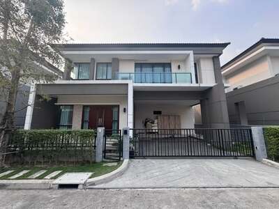 ให้เช่าบ้านเดี่ยวเดอะชิตี้กรุงเทพกรีฑา 80วา 4นอน4น้ำ แอร์ เฟอร์ ค