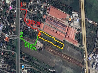 ขายที่ดิน7ไร่ 18.9ล.แบ่งได้ ใกล้ถ.รถไฟ รพ.สารภี อ.สารภี เชียงใหม่