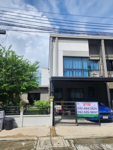 แกรน์ พลีโน่ ราชพฤกษ์ นนทบุรี 2 นอน 31.8 ตรว มีพื้นที่ด้านข้าง จัดสวนได้