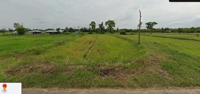 ขายที่ดิน 19 ไร่ 3 งาน 40 ตรว ติดถนนบ้านสร้างขุนศรี-บ้านไร่ ด้านหลังติดลำห้วยแดง ด้านหน้าติดถนนคอนกรีต  อ.วารินชำราบ จ.อุบลราชธานี