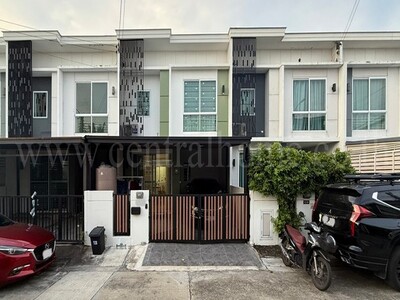 จองด่วน ทาวน์โฮม พฤกษา ไพร์ม สถานีรถไฟฟ้าบางพลู - ราชพฤกษ์ 