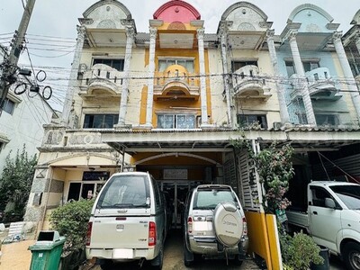 ขายด่วน อาคารพาณิชย์ 3 ชั้น วิโรจน์วิลล์ บางบัวทอง นนทบุรี