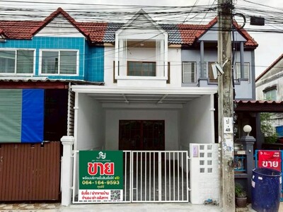 ขายบ้าน ทาวน์เฮ้าส์2ชั้น  หมู่บ้านทรัพย์ดินทอง หนามแดง เทพารักษ์6