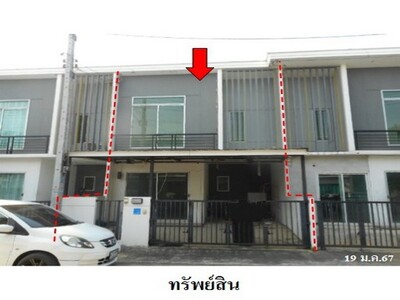 ขายทาวน์เฮ้าส์โครงการ บ้านพฤกษา นาราโรจนะ-สามเรือน  บางปะอิน อยุธ