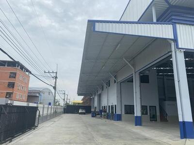 ให้เช่าโกดัง ขนาด 400 ตรม. และ 600 ตรม.  ถนนไอยรา  คลองหลวง ปทุมธ