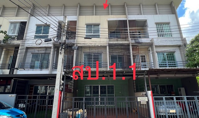 ขายทาวน์เฮ้าส์  หมู่บ้านเทมโปทาวน์ รัตนาธิเบศร์ - ไทรม้า นนทบุรี (PKK03-05113)