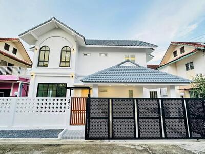 ขายบ้านเดี่ยว 2 ชั้น ฮาร์โมนี่วิลล์ สุขาภิบาล 5 ซอย 80 เขตสายไหม