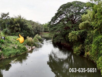 ขายที่ดินติดแม่น้ำนครนายก 13 ไร่ 2 งาน 55 ตรว. ต.สาริกา อ.เมืองนค