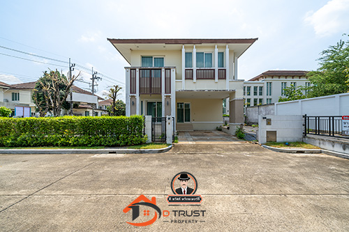 ขาย บ้านเดี่ยว เดอะ ซิตี้ พระราม 5 ราชพฤกษ์ 2  หลังมุมติดสโมสร 88.8ตร.ว. บ้านยังใหม่ สวยพร้อมอยู่
