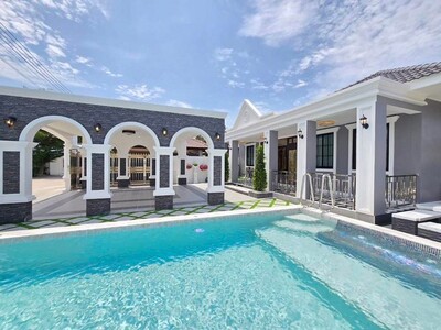 ขายPoolวิลล่าใกล้อ่างเก็บน้ำมาบประชันชลบุรี Pool Villa Pattaya 