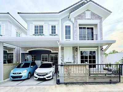 ขายบ้านเดี่ยว2ชั้น Prestige ฟิวเจอร์ รังสิต คลอง1 ใกล้ฟิวเจอร์รัง