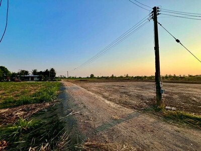 ที่ดินถมแล้ว  2.79แสนต่อไร่  ไฟฟ้าประปาหน้าแปลง อ.หนองหญ้าไซ สุพร