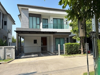 BH3984 ให้เช่าบ้านเดี่ยว The City บางนา บ้านใหญ่ 4 ห้องนอน เฟอร์ค