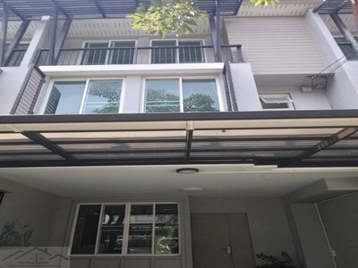 ให้เช่าทาวน์โฮม 3 ชั้น 3 นอน อารียา เดลี่ เกษตร-นวมินทร์ ถนนลาดปล