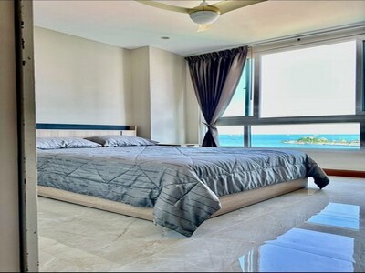 ให้เช่าลัดดาคอนโด วิว ชั้นสูง วิวทะเล ตกแต่งครบ พร้อมเข้าอยู่