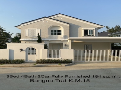 BH3598 บ้านเดี่ยวให้เช่า โครงการชัยพฤกษ์ บางนา กม.15