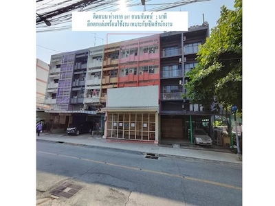BH3597 ให้เช่าอาคารพาณิชย์ 5 ชั้น (2 คูหา) ทำเลดี ถนนจันทน์เก่า