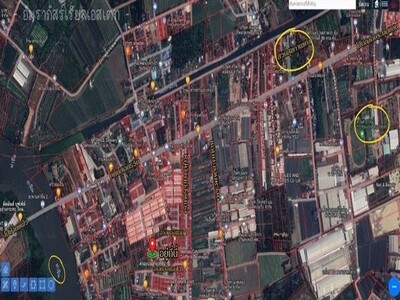 ขายที่ดิน 218 ตร.วา หลังหมู่บ้านอ่างทองธานี  จ.สมุทรสาคร
