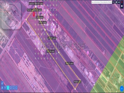 ขายที่ดินทำเลถนนปองพล ผังสีม่วง สร้างโรงงาน เนื้อที่ 47-1-68.5 ไร