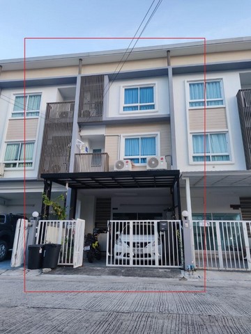 C2599 ให้เช่าทาวน์โฮม 3 ชั้น โครงการThe Rich Biz Home ย่านลาซาล-แบริ่ง-บางนา ใกล้BTSแบริ่ง
