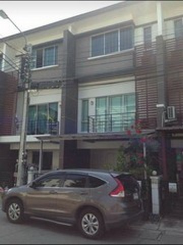 BH1642 ให้เช่าทาวน์โฮม 3ชั้น 3ห้องนอน 4ห้องน้ำ หมู่บ้านทาวน์พลัส​ราชพฤกษ์​-จรัญ บางแวก