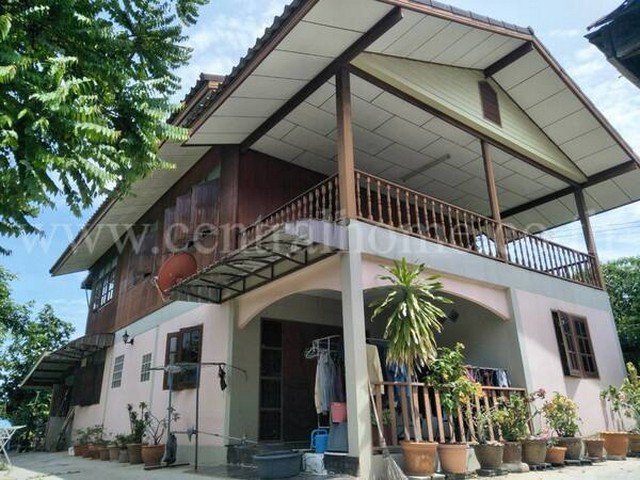 บ้านเดี่ยว พร้อมที่ดิน ขนาด 4-2-40 ตร.ว. ใกล้ถนน 345