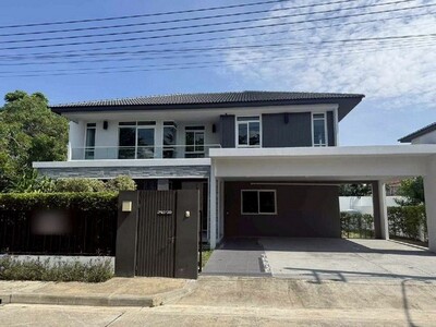 บ้านเดี่ยวหลังใหญ่ 2 ชั้น โครงการ แลนด์แอนด์เฮ้าส์ สันทราย 