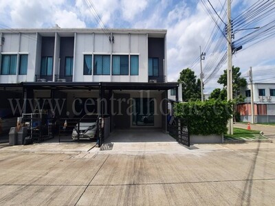 ทาวน์โฮม พลีโน่ เวสต์เกต บ้านกล้วย - ไทรน้อย หลังมุม
