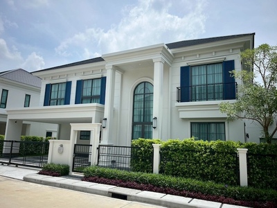 BH3677 ให้เช่าและขายบ้านเดี่ยว 2 ชั้น โครงการเศรษฐสิริ บางนา กม.1