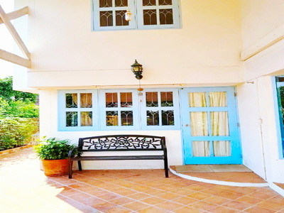 เดอะพาซิโอ ทาMRT สัมมากร 1กม.ให้เช่าบ้านเดี่ยว 2 ชั้นพร้อมเฟอร์ฯ 