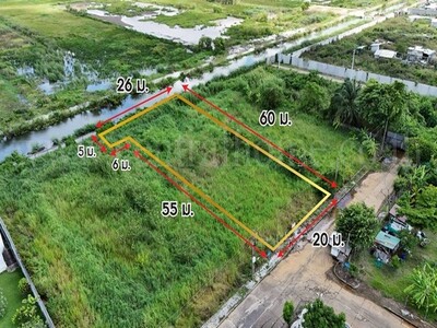 ลดราคาด่วน ที่ดินถมแล้ว 316 ตร.วา บ้านกฤษดานคร 19 - คลองหลวง 1 