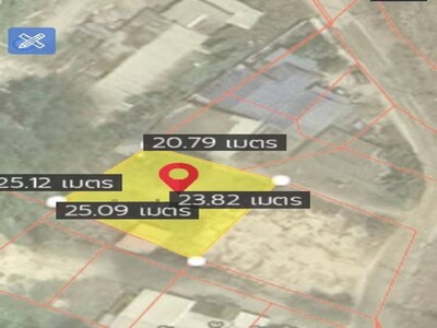 ขายที่ดินเปล่าถมแล้วพานทองชลบุรี เนื้อที่ 1 งาน 21 ตร.ว. 