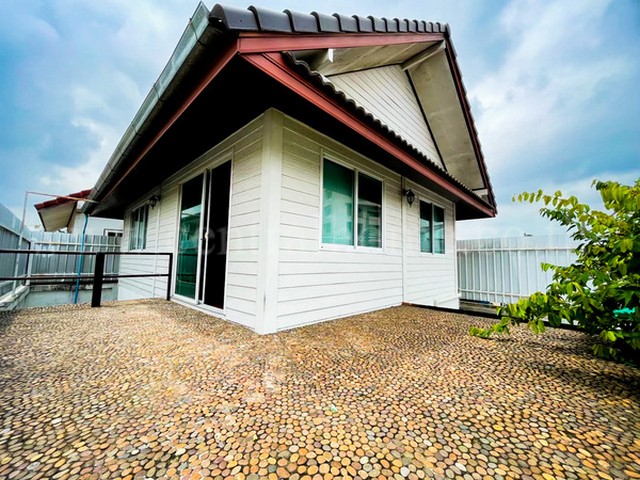 บ้านเดี่ยว 80 ตารางวา ซอย วัดกู้ - ปากเกร็ด พร้อมอยู่