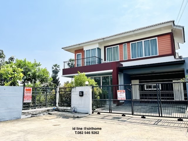 ขายบ้านเดี่ยวหลังมุม ดีซิโอ้ ราชพฤกษ์-รัตนาธิเบศร์ 53 ตรว. หน้าบ้านทิศเหนือ