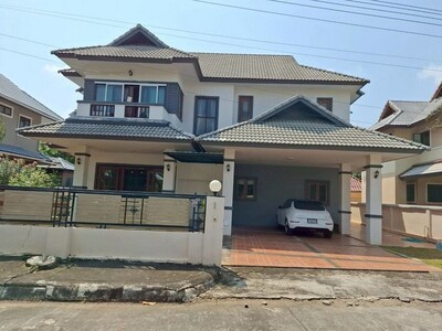 บ้านเดี่ยวให้เช่า ใกล้สนามบินเชียงใหม่ ทำเลสะดวกมาก