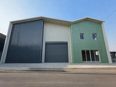 ให้เช่าโกดังพร้อมสำนักงาน 2 ชั้น ซอยโพธิ์แก้ว 4 ใกล้รถไฟฟ้าสายสีเ