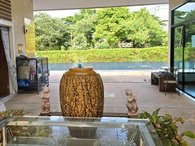 ให้เช่า บ้านเดี่ยว2ชั้น 64ตรว. ถนนร่มเกล้า เขตมีนบุรี ติดถนนใหญ่ 