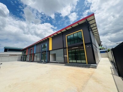 ให้เช่าโกดังสร้างใหม่ 260 ตร.ท่าข้ามใกล้บี๊กซี พระราม 2