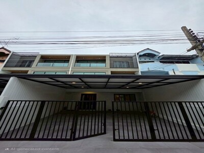 ทาวน์เฮาส์สิชล ถนนกาญจนาภิเษก 8 แยก2 บ้านสวยพร้อมอยู่ 