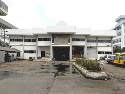 เช่าโรงงานห่างสนามบินแค่1กม  พร้อมใบรง 4 อำเภอบางพลี  