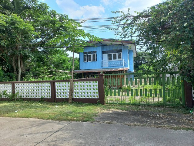 S00790 ขายที่ดินพร้อมบ้าน หลังธนาคารกรุงศรี สันกำแพง ซอยเทพบุตร สามารถเดินไปถนนคนเดินสันกำแพงได้
