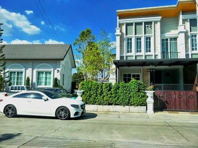 ตลาดโอ๋เอ๋ 1.9 กม. ทาวน์เฮาส์ 2ชั้น สุขสวัสดิ์ 30 หัวมุม 3นอน เฟอ