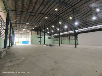 ให้เช่าโรงงาน 1ไร่2งาน ที่ 2,400ตร.มออฟฟิศอำเภอสามโคก จังหวัดปทุม