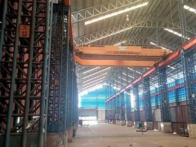 โกดังให้เช่าที่มหาชัย สมุทรสาคร เนื้อที่ 1,000 ตรม สำหรับวางเหล็ก