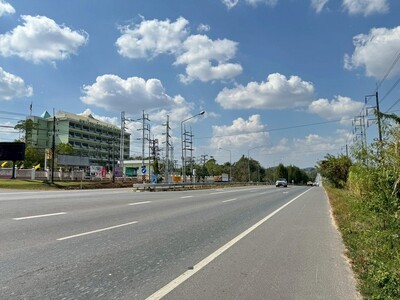 ขายที่ดินเปล่าจันทบุรีติดถนนสุขุมวิท มีถนนรอบด้าน ทั้ง 4 ด้าน ขายที่ดินเปล่าจันทบุรีติดถนนสุขุมวิท มีถนนรอบด้าน ทั้ง 4 ด้าน