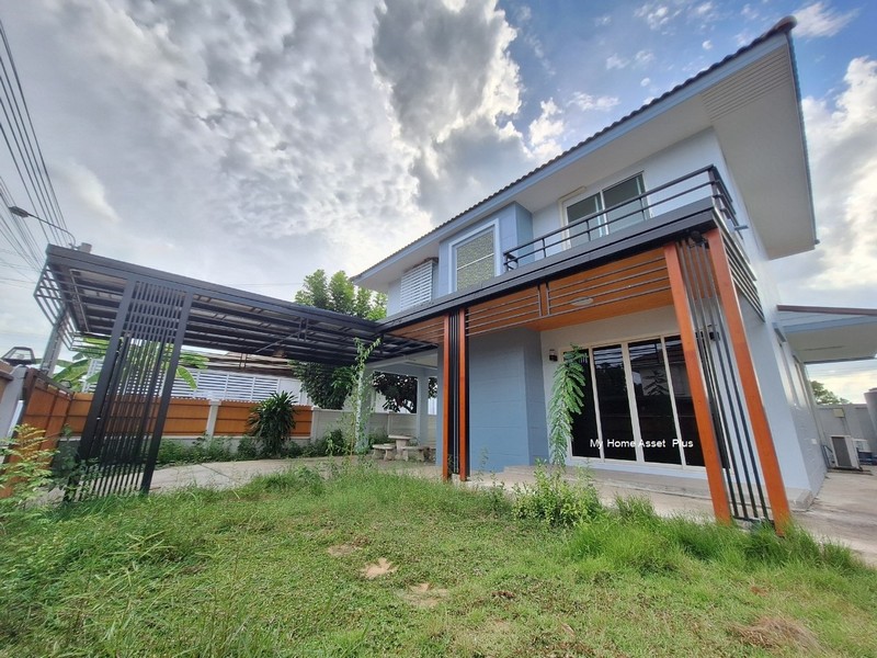 MH0001 ขายบ้าน วิวสวน บ้านกล้วย-ไทรน้อย ขนาด 55 ตร.วา บ้านสภาพดี พร้อมอยู่ ทำเลโดน หลังมุม