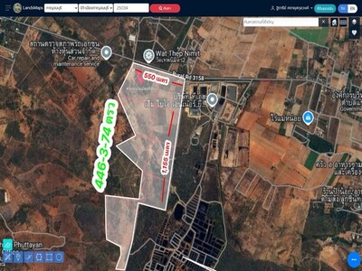 หน้าติดถนนหลังติดเขา แปลงใหญ่ ในทำเลศักยภาพสูง หายากมาก